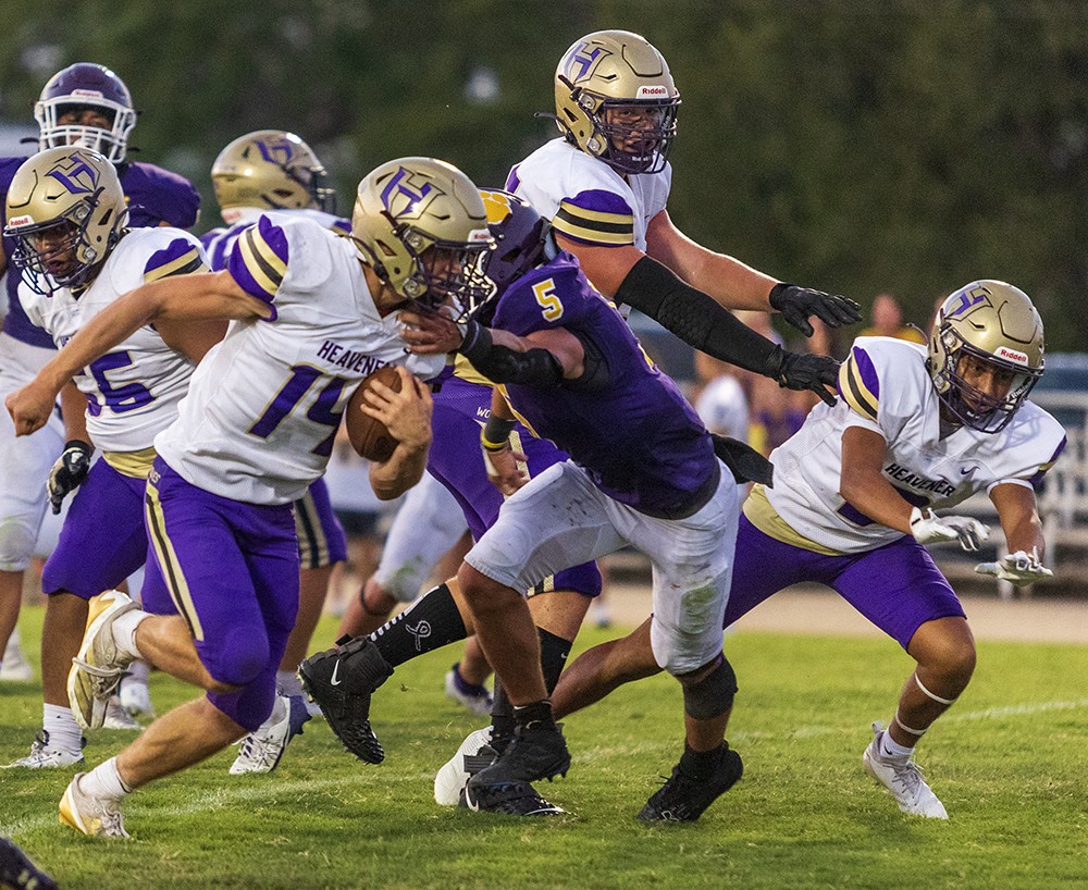 Heavener breaks through against Central